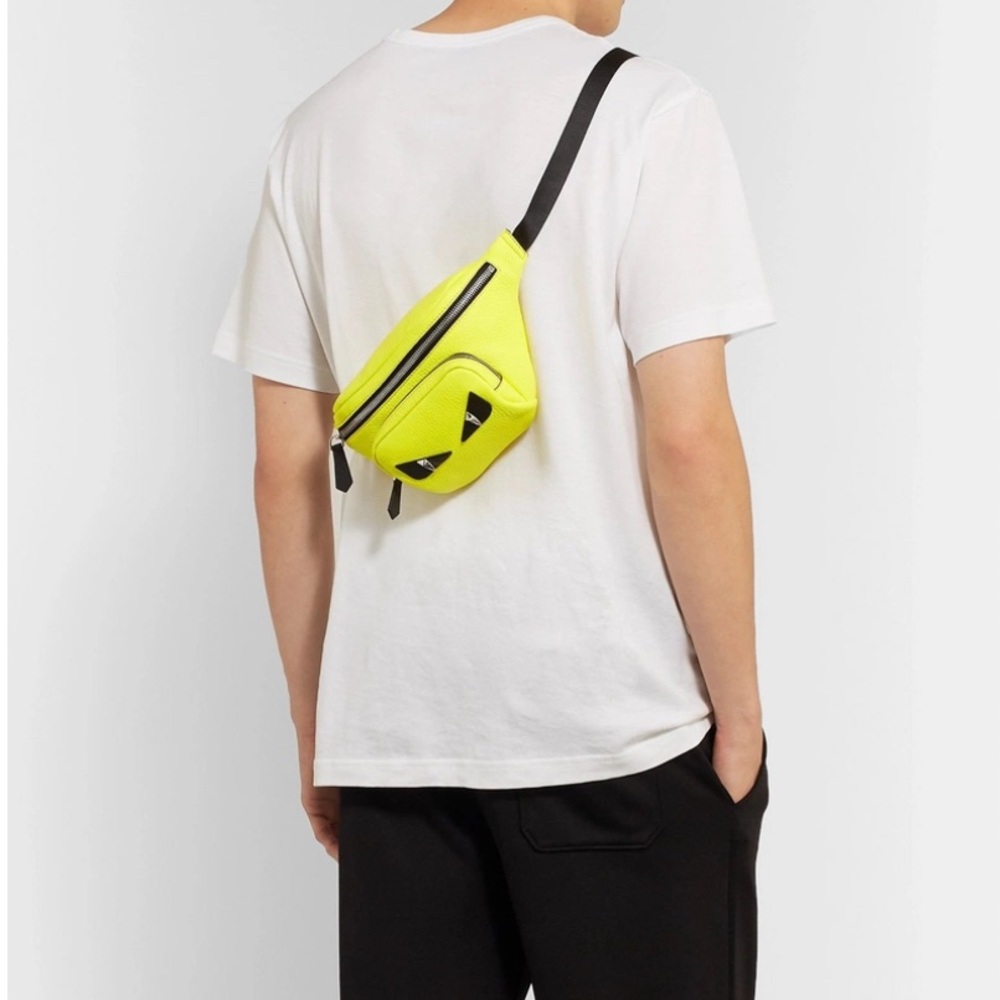 Fendi Yellow Eye Design Belt Bag– Gift-ready luxury